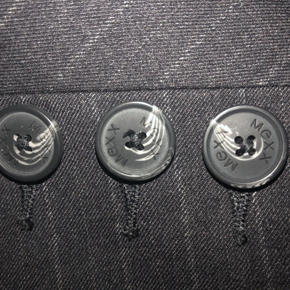 Mexx Gray Pinstripe Skirt - Picture 5 of 6